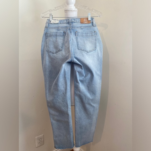 We the free CRVY High-Rise Vintage Straight Jeans Size 24 NWT - Picture 5 of 9